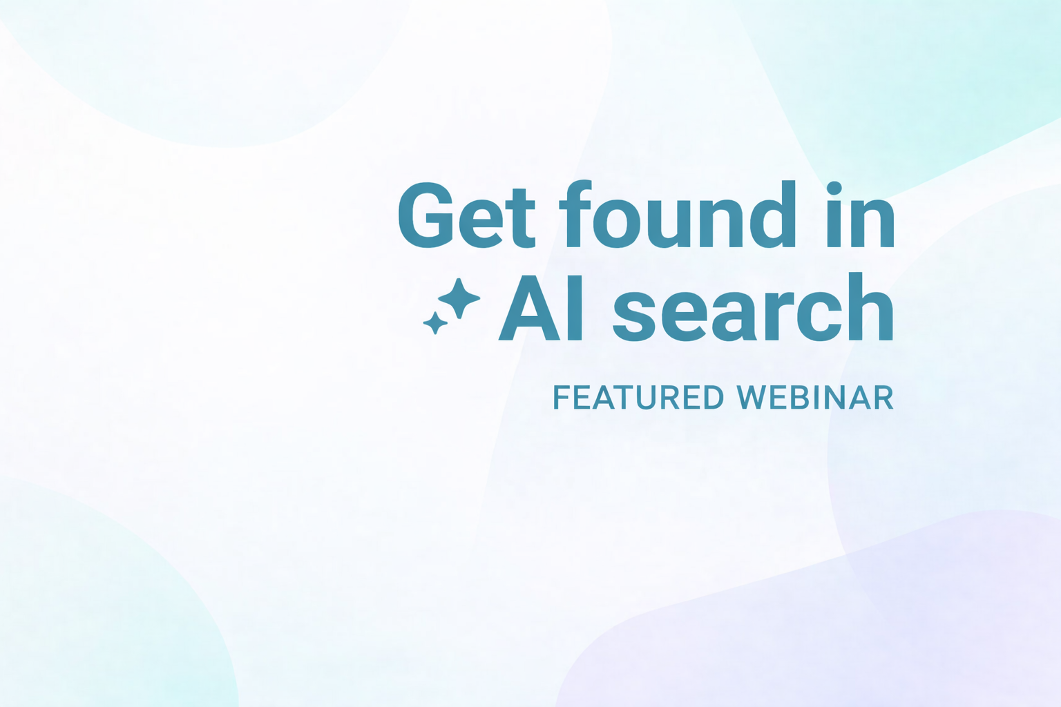 get found in AI search