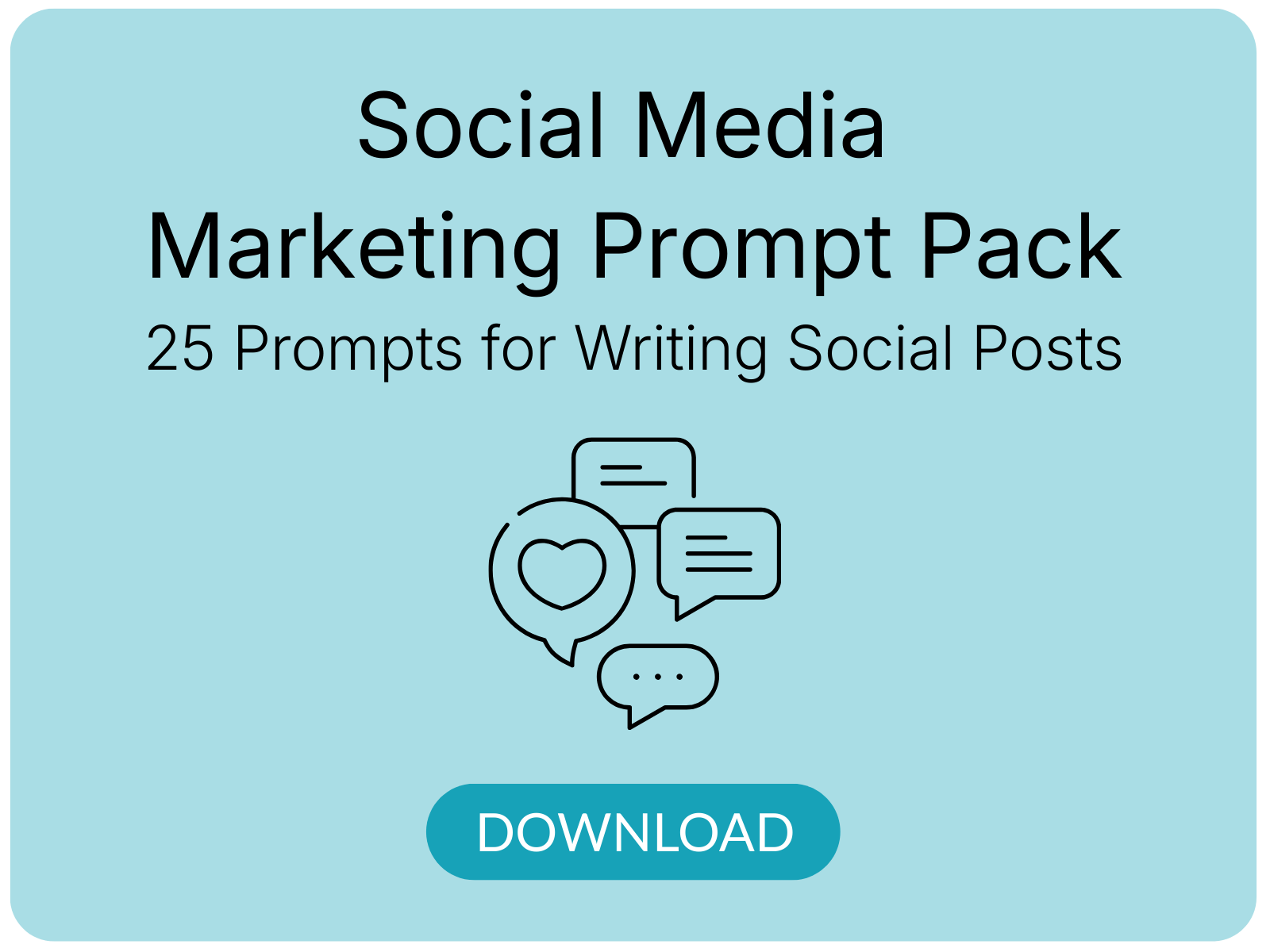 social media prompt pack