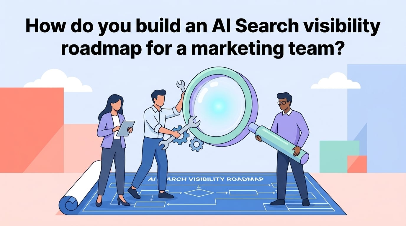 How Do You Build an AI Search Visibility Roadmap for a Marketing Team?